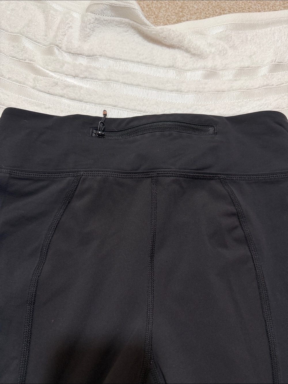 Lululemon Black Cropped Leggings - Picture 4 of 6